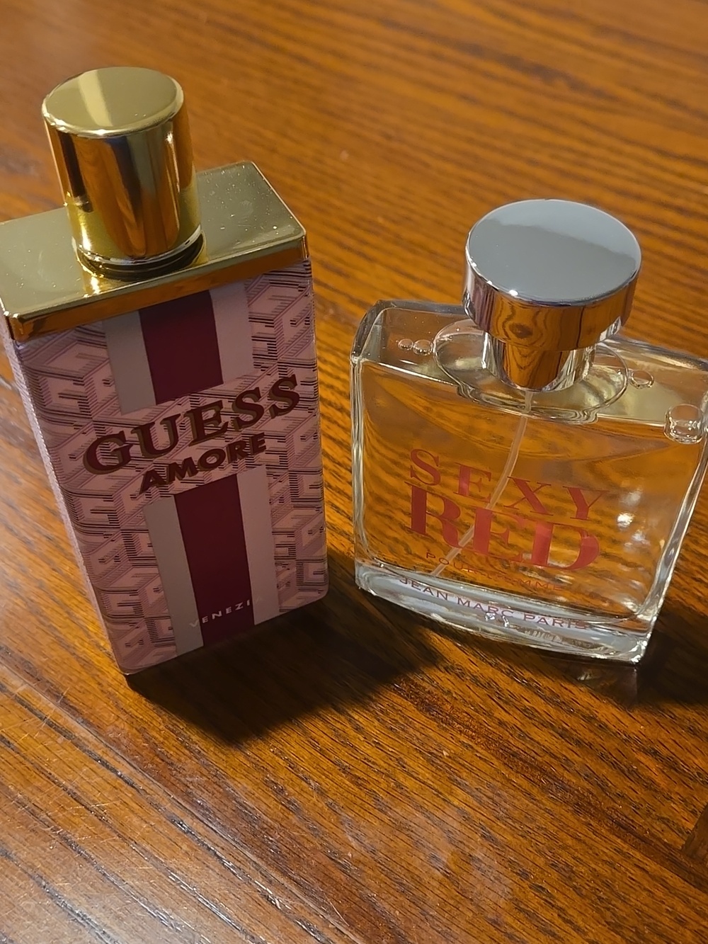 Sexy Red Pour Homme + Guess Amore Fragrance Box Set - Red & Pink - Picture 4 of 4